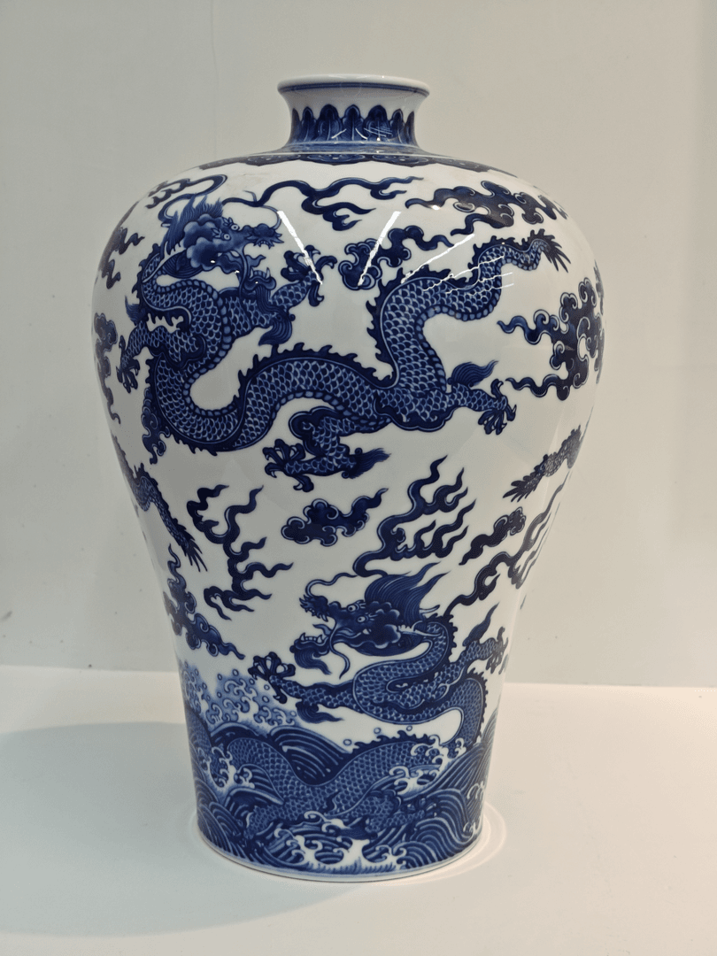 YY 景德镇青花赏瓶 不固定一件