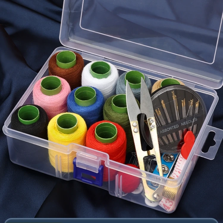 针线盒家用实用缝衣针线套装 家庭宿舍便携针线包高质量好收纳盒