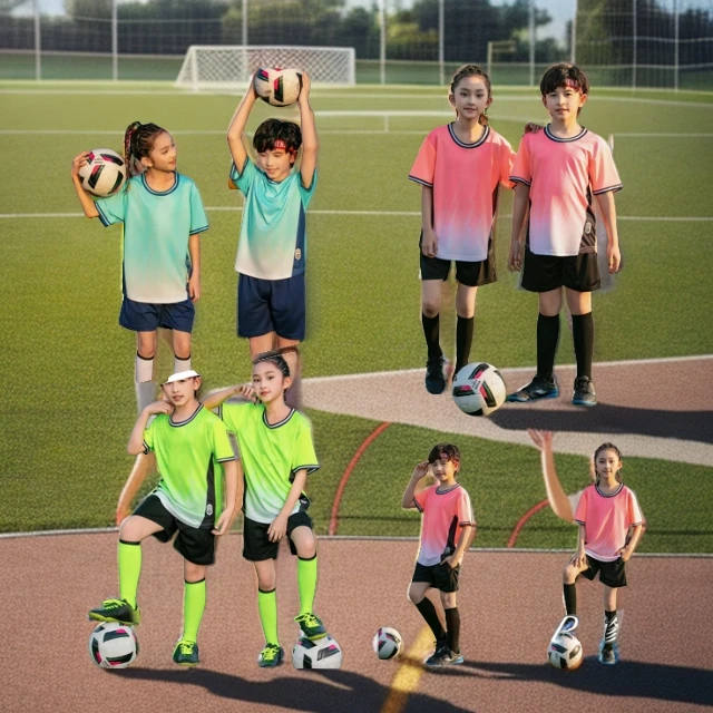 训练服足球服运动服#成人/儿童D8863