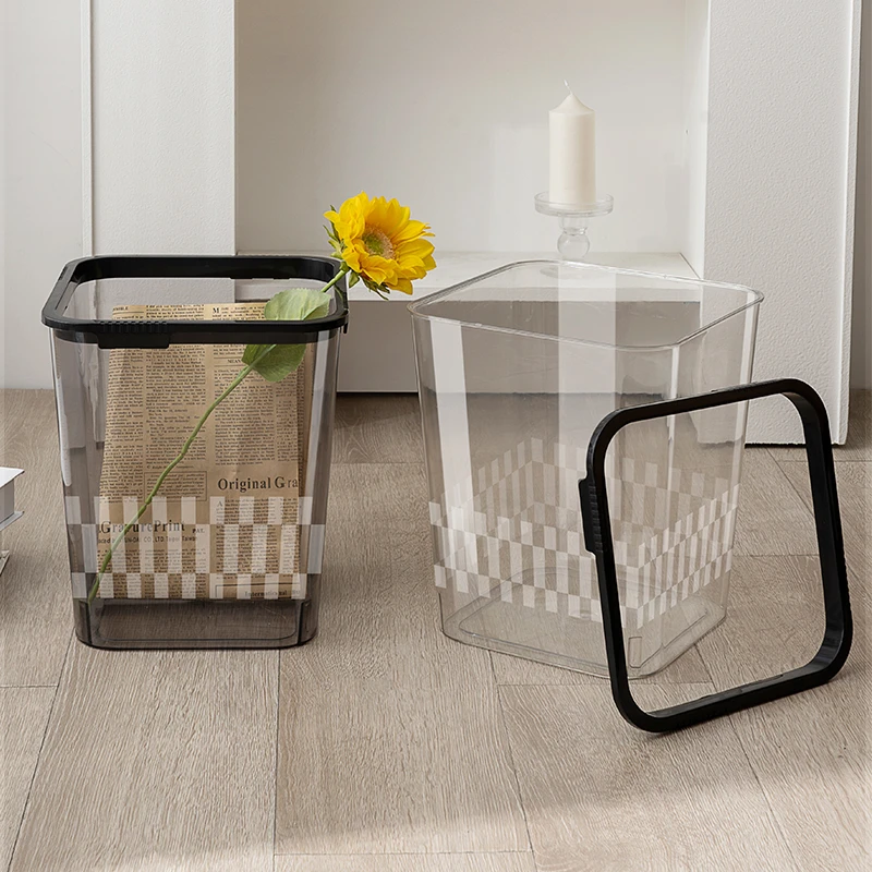 方形垃圾桶家用简约大容量加厚宿舍手提厨房卧室卫生间厕所办公室