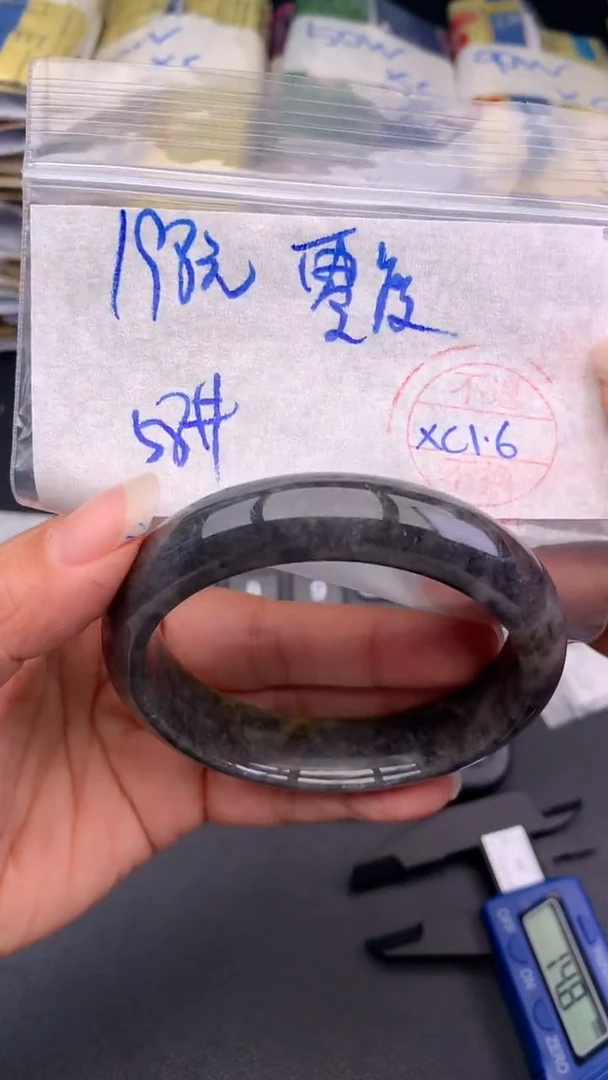 【闪购商品】定制翡翠未镶嵌手镯58#198元 不支持退换