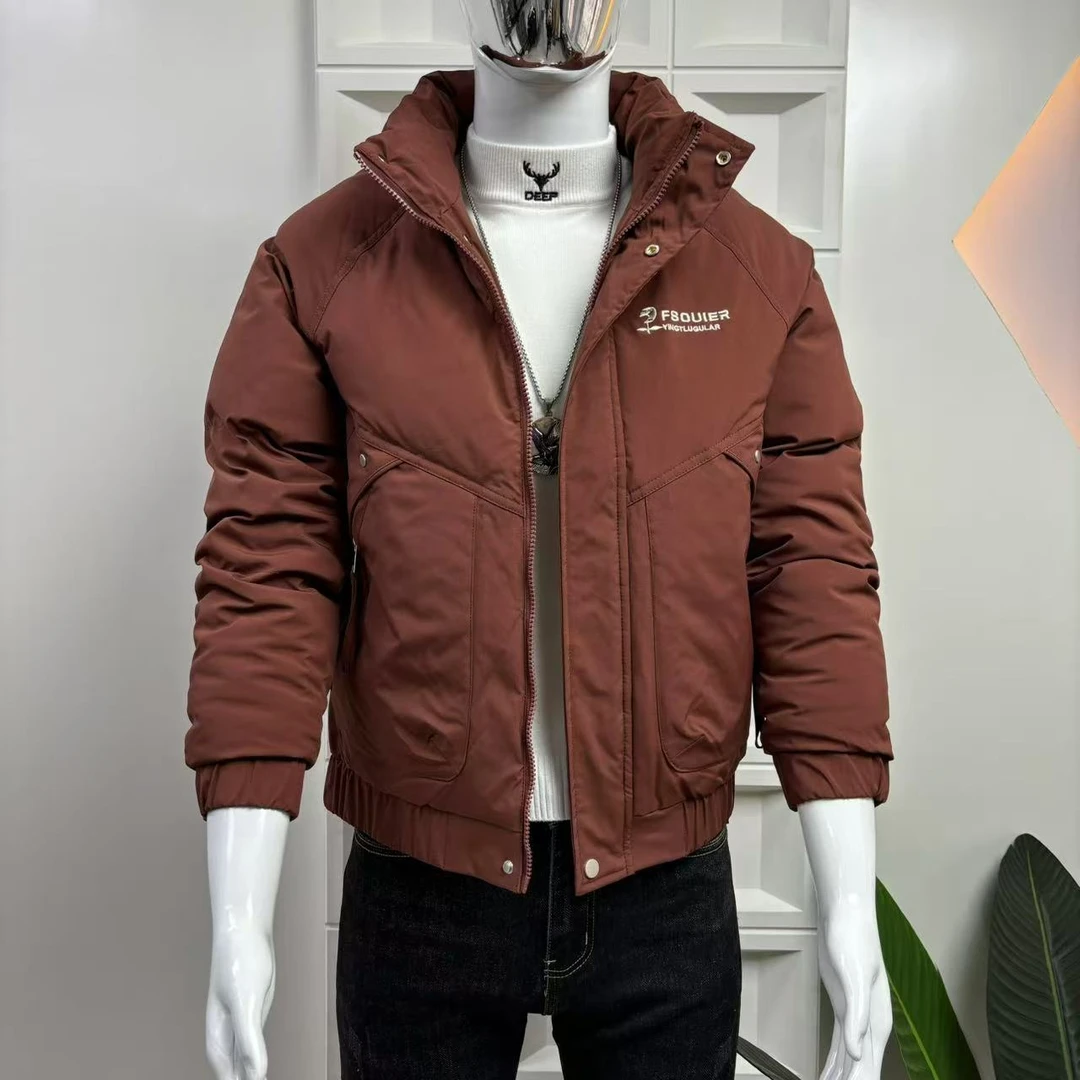 冬季新款棉衣韩版修身常规款棉服加厚保暖帅气时尚潮流百搭上衣