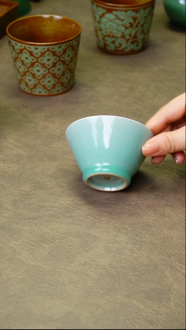【闪购商品】龙泉青瓷手工主人杯