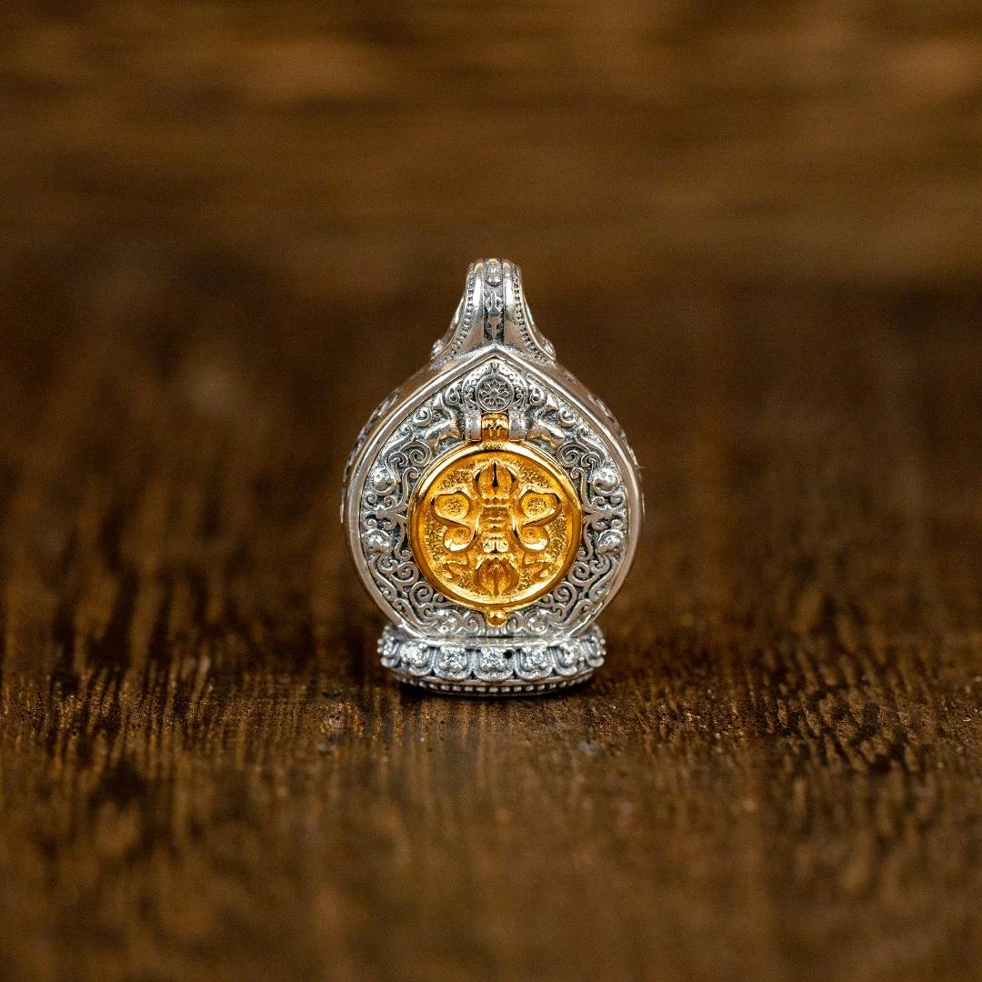 吊坠925银  【丙午种子】丙午种子杵杵吊坠/个FL-1657