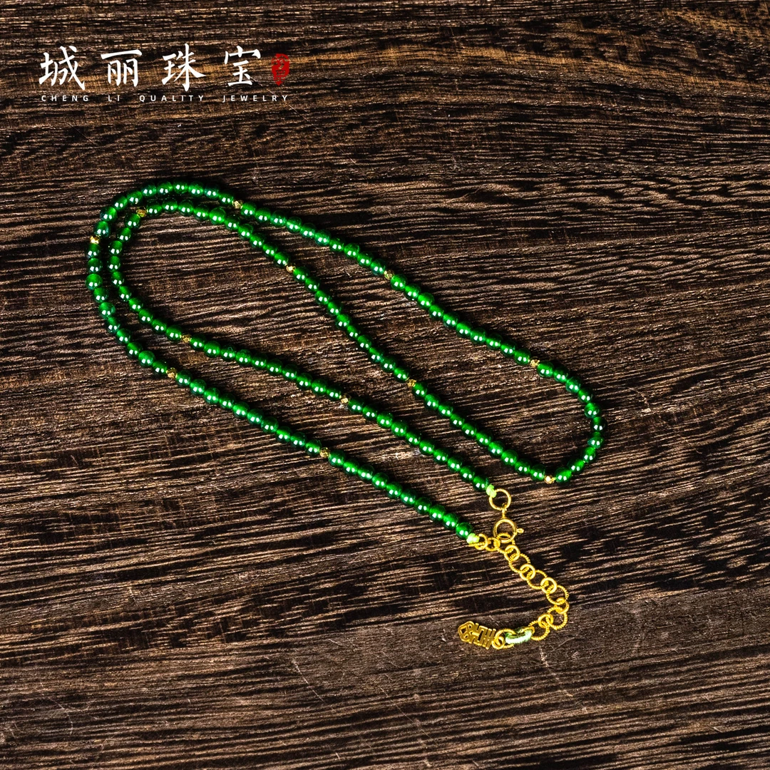【城丽珠宝】翡翠多圈项链/条（多样性发货）ZJH-1288