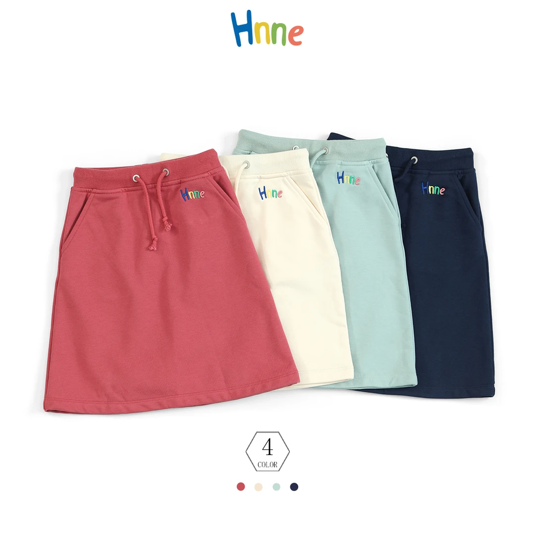 Hnne女童儿童装亲子母女装半身裙子卫衣面料运动HJ151166