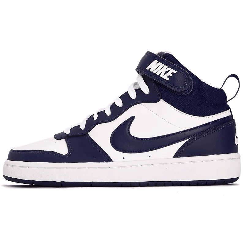 Nike耐克正品女鞋简版aj黑曜石新款COURT休闲鞋高帮运动潮鞋板鞋