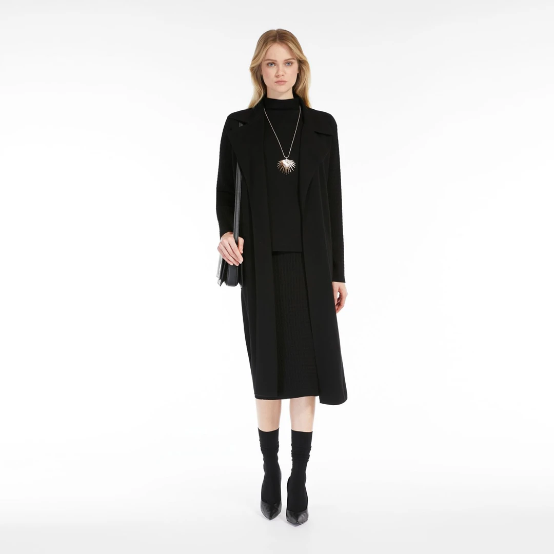 MaxMara Studio【官网6300】Getti 女士长款针织大衣 2363160239600