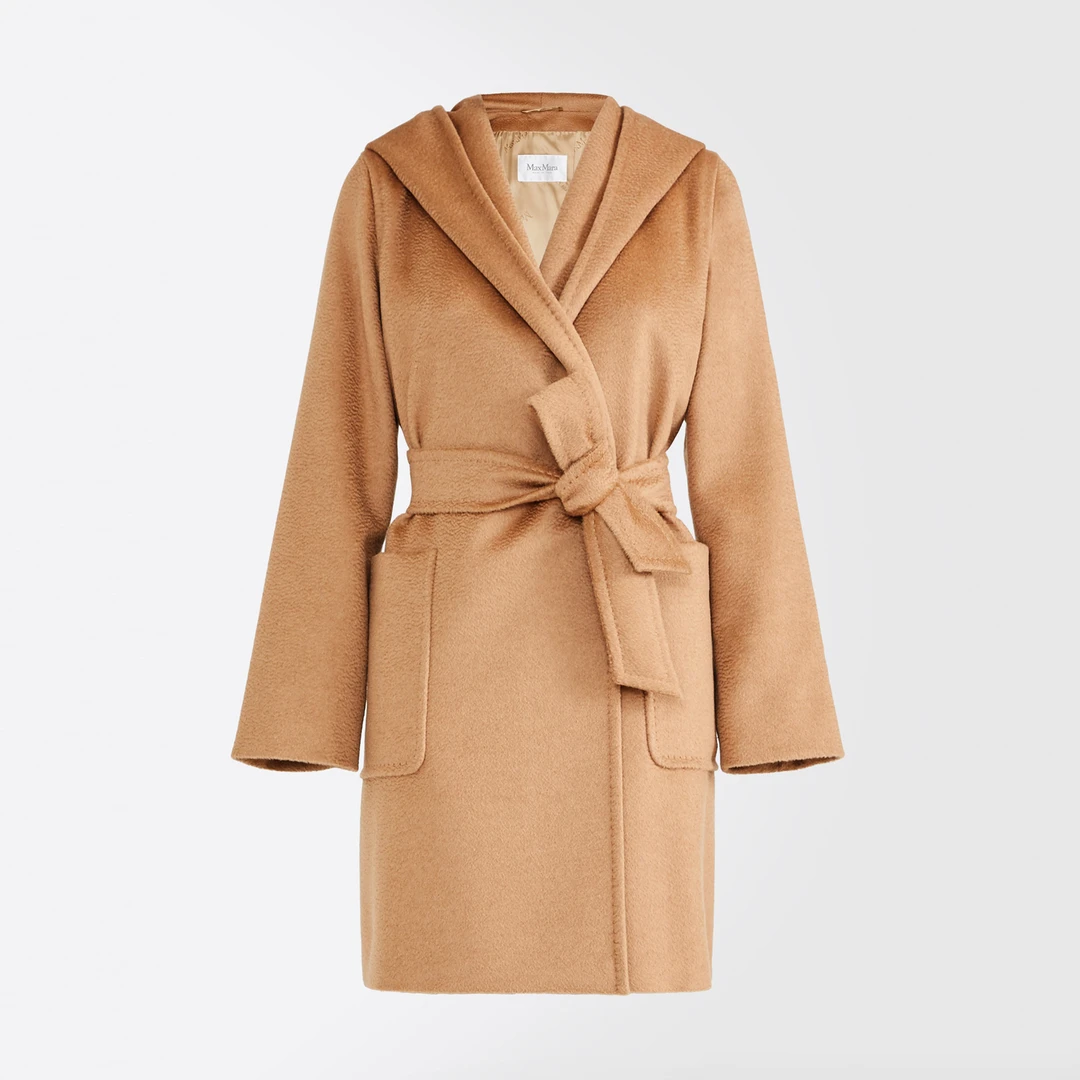 MaxMara【官网24100】Rialto 女士连帽长袍大衣 2310161833600-001