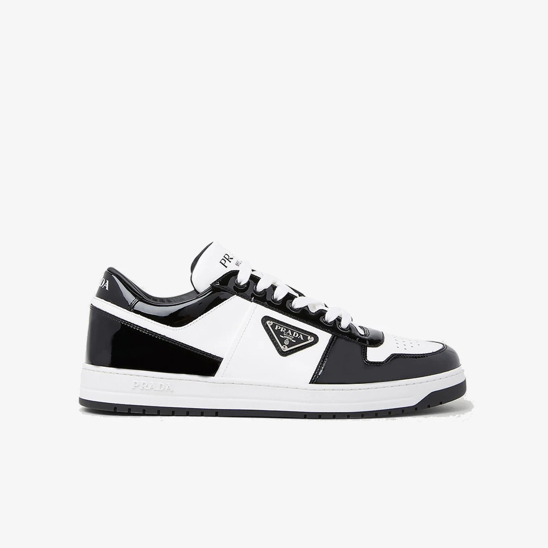 Prada/普拉达 【官网9500】Downtown 男士皮革时尚百搭运动鞋