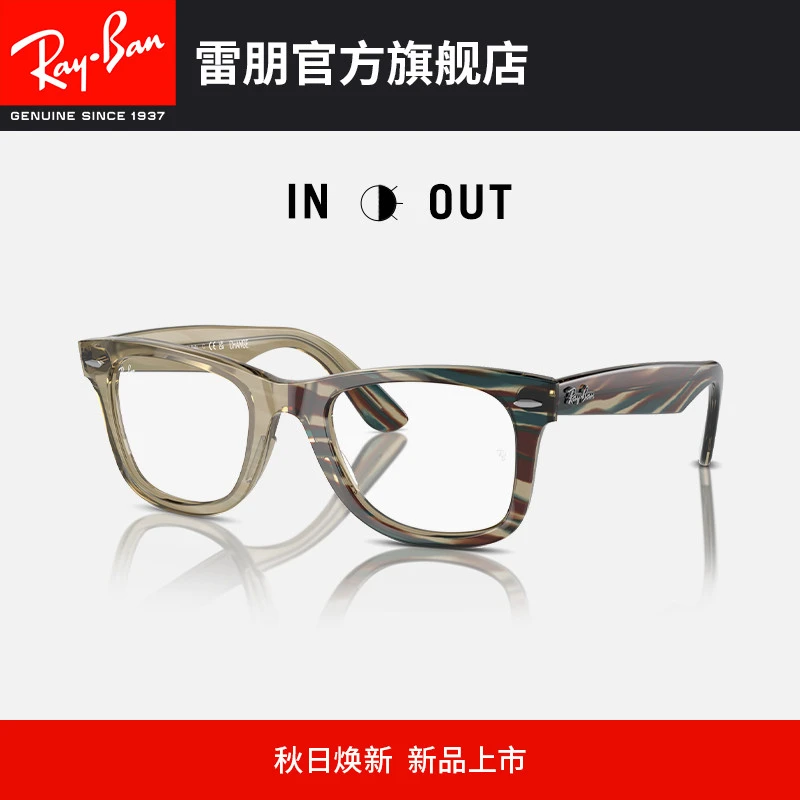 【幻变系列】RayBan雷朋幻变系列光学镜全框方形镜框0RX5121F