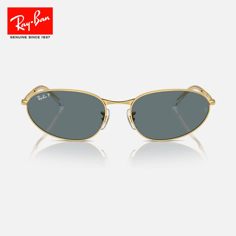 【24新品】雷朋RayBan时尚墨镜百搭金框防紫外线墨镜0RB3734