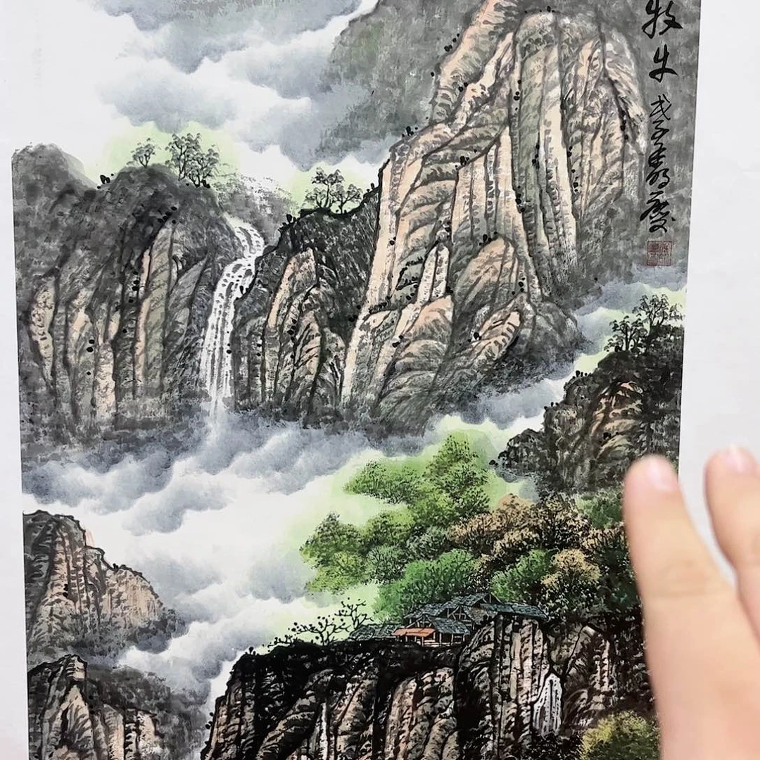 绘画国画作品欣赏。。。