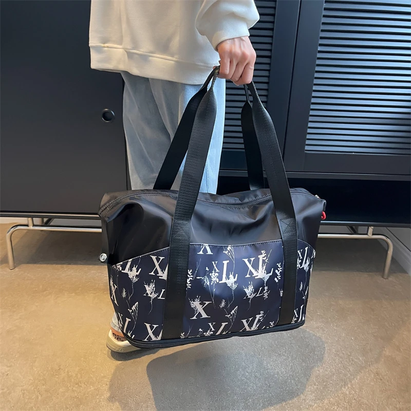 大容量时尚旅行包短途登机出差瑜伽健身便携出差旅行包行李包包女