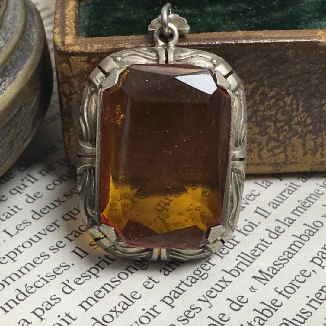 铜合金项链 antique首饰/布拉格antique/老物件/镶嵌/兴颖/纯手工