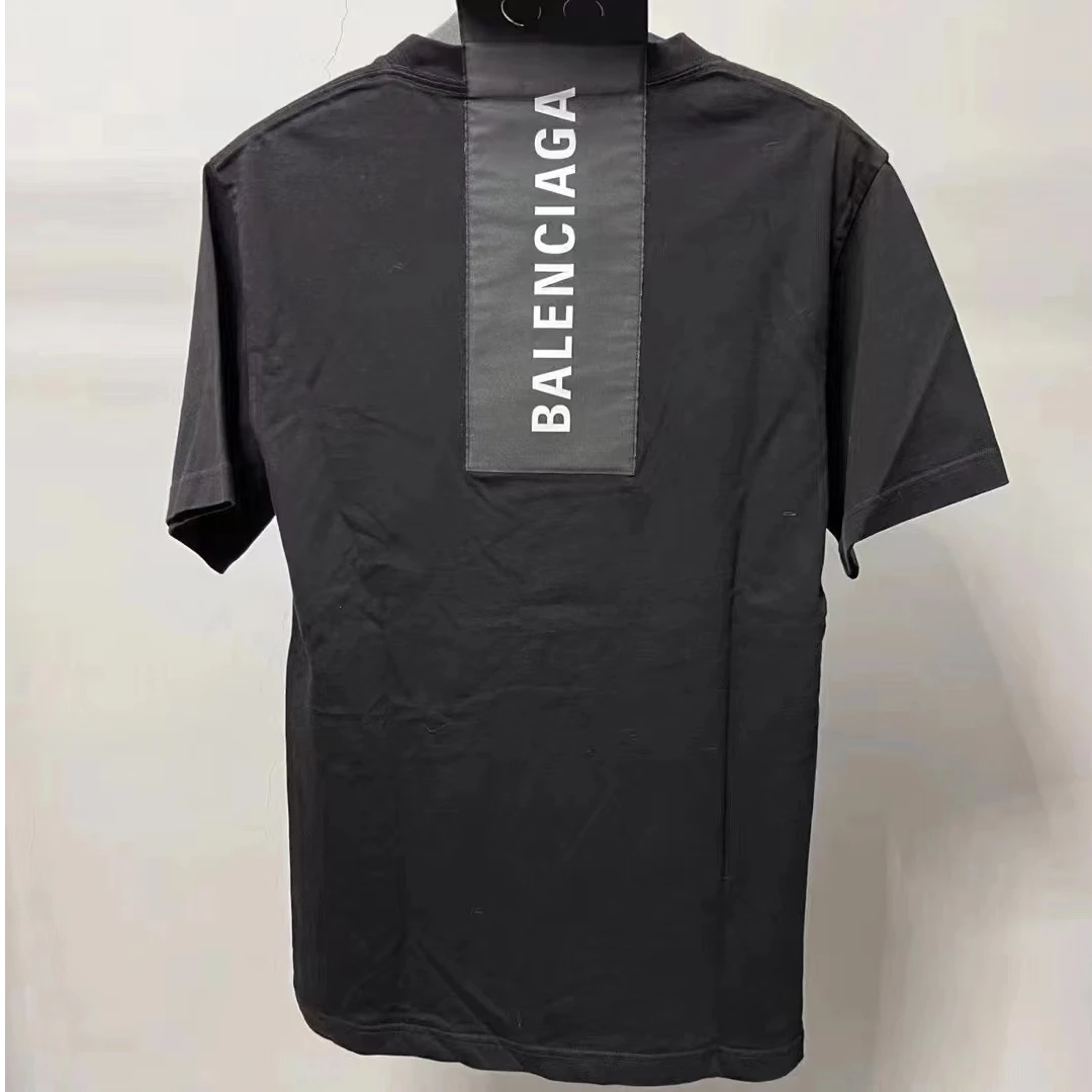 （pm）Balenciaga巴黎世家背后贴布短袖，全新国专L，胸90、长71