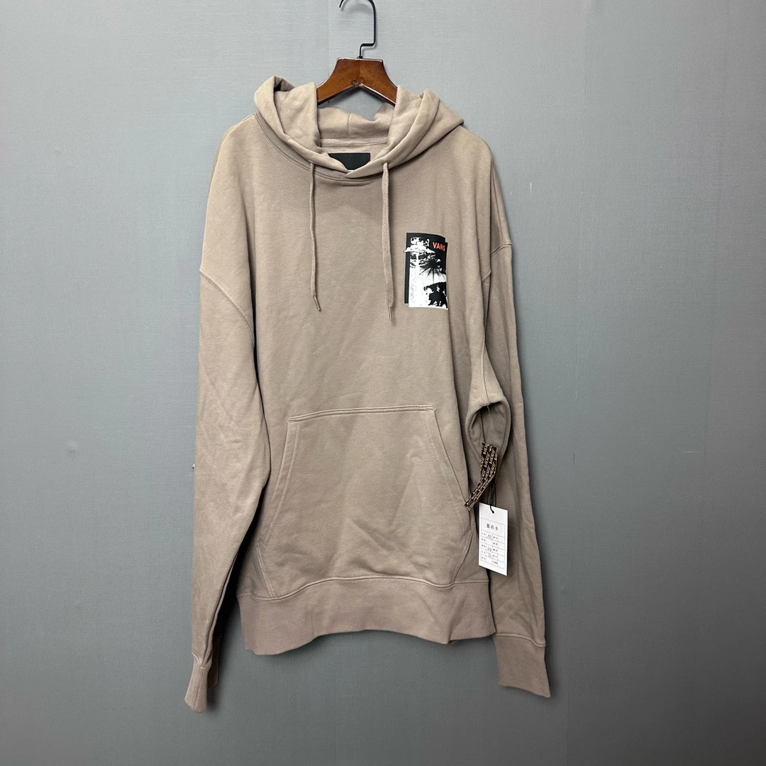 M vans 抽绳连帽卫衣 灰色 YGGYEH