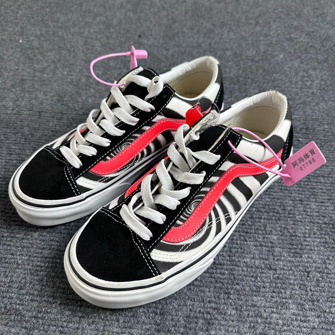 99新 VANS vans Style 36 斑马纹 低帮 板鞋 黑白 配盒 FBM2U1