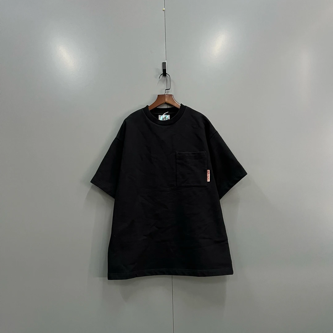 （jp）Acne Studios 黑色徽标logo刺绣短袖 XS码/全新/公价4000