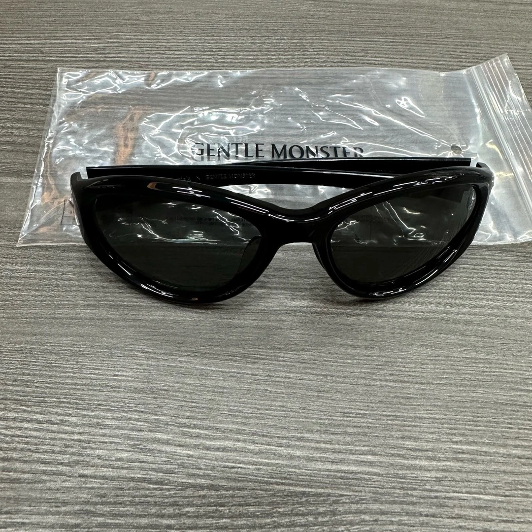 （pm）maison margiela 联名 gm 105 黑色 墨镜 全新 无配件