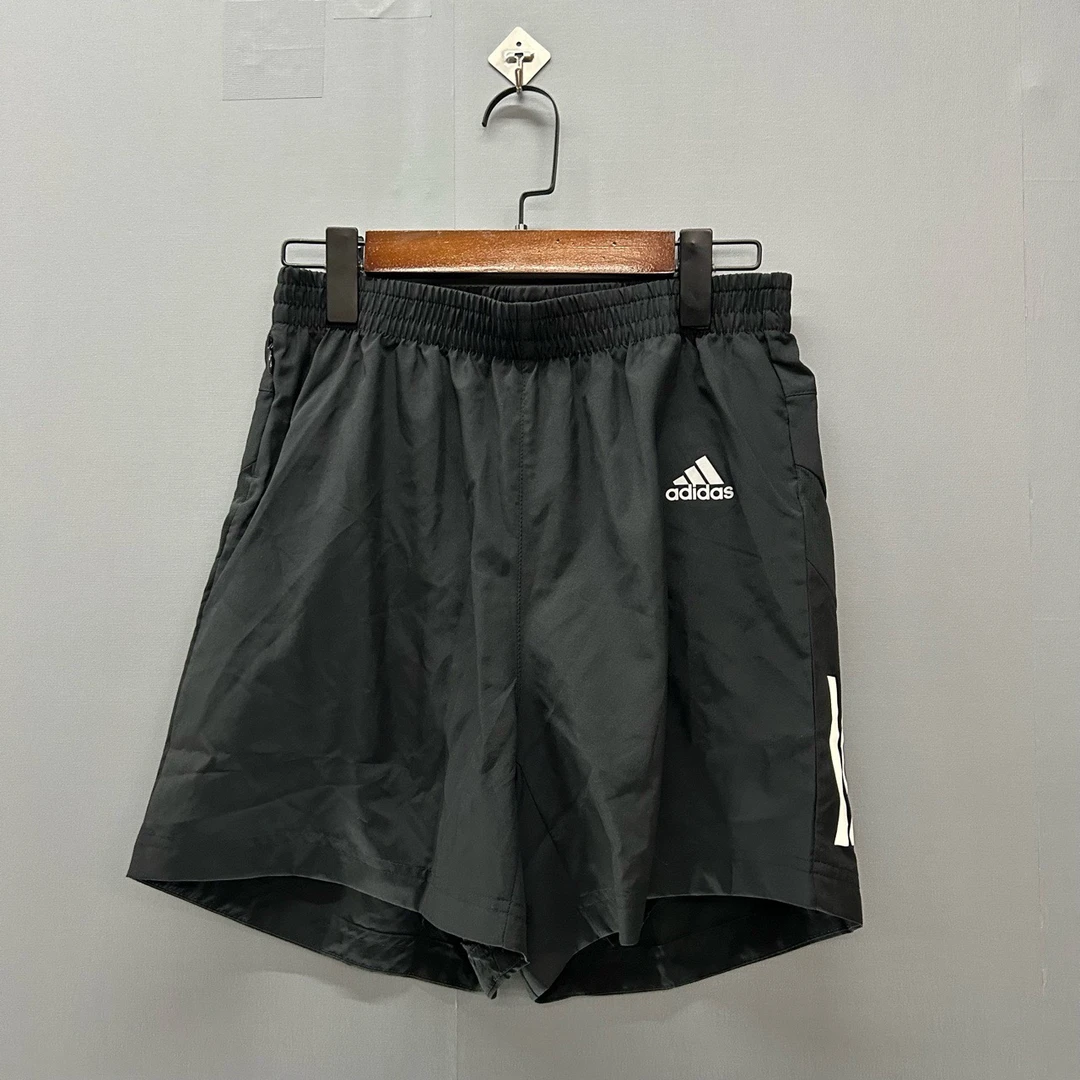 Adidas 跑步运动训练短裤 黑色 DX9701