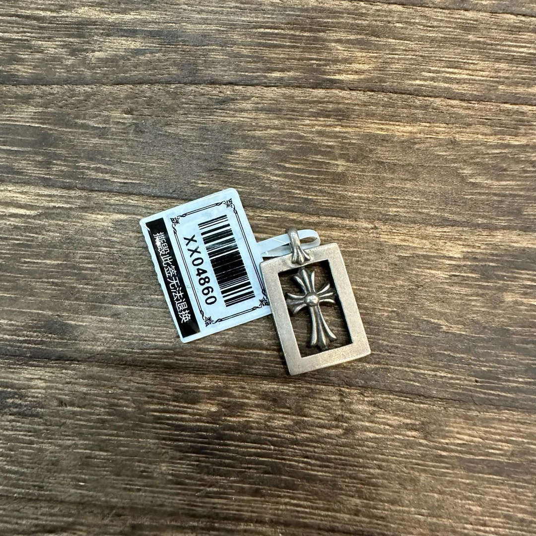 (jp)Chrome Hearts 克罗心 镂空十字架军牌 均码/98新/无配件