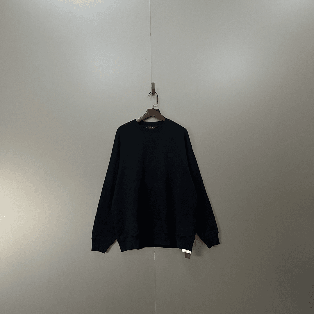 acnestudios (jp)黑色徽标卫衣XS码/98新/公价1900/无配件j
