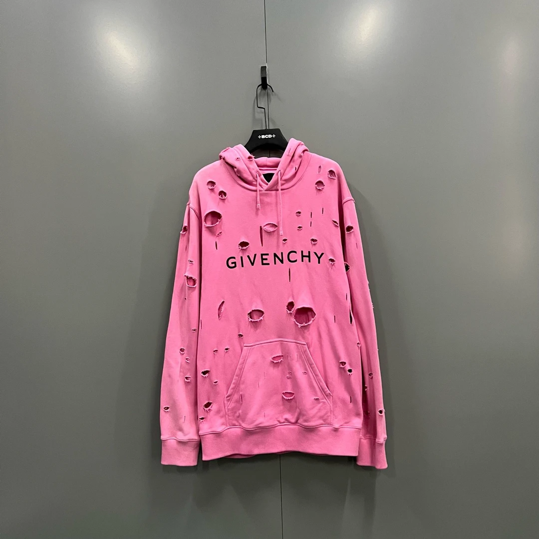 (jpy) 112 Givenchy 纪梵希 大破坏logo印花帽衫 XL码/全新