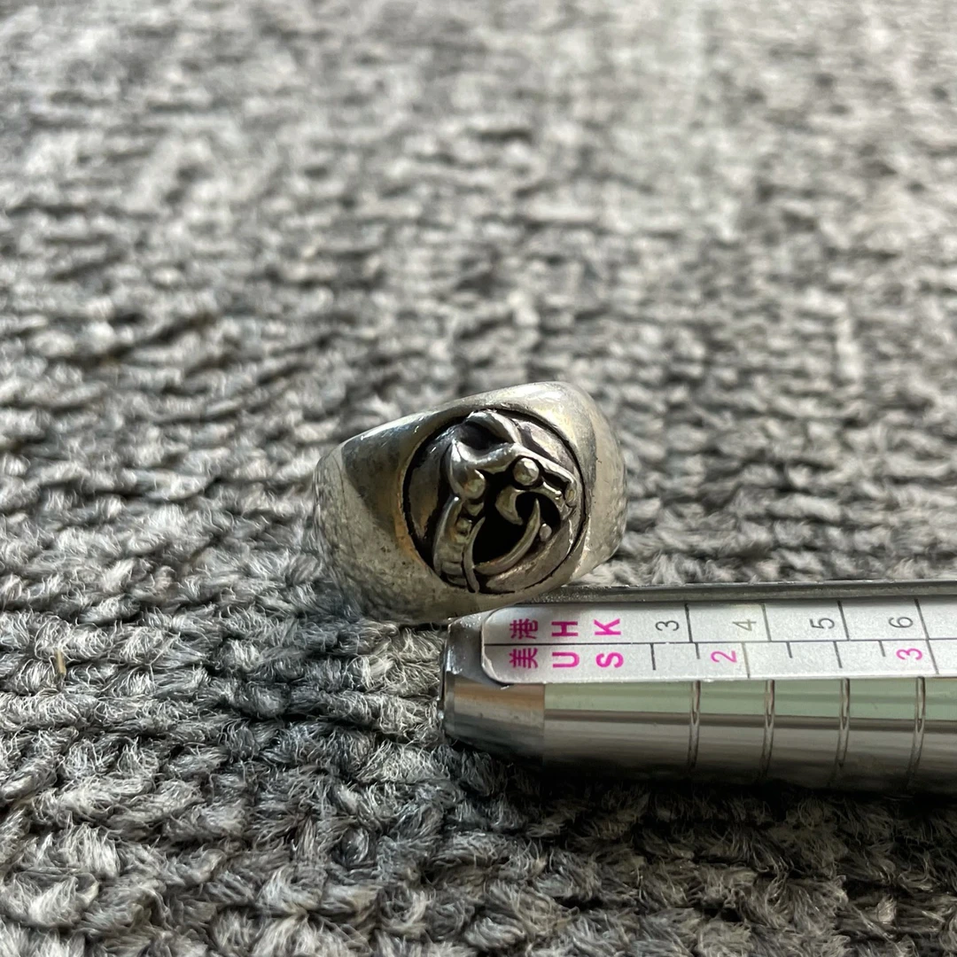 （jp）121 Chrome Hearts 克罗心 凯尔特龙戒指 7.5码/95新/无配件