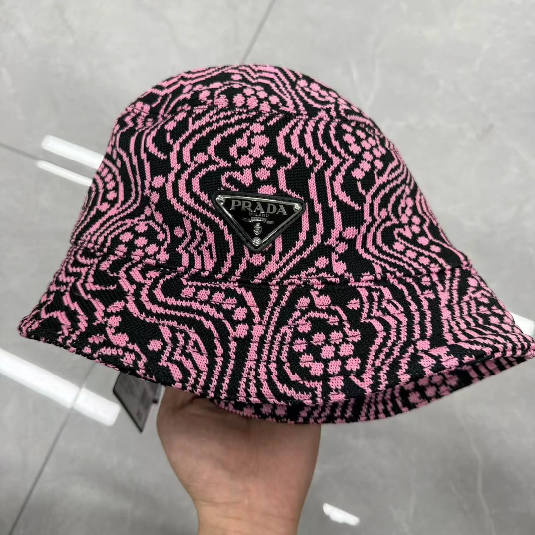 （pm）RT PRADA BY RAF SIMONS针织渔夫帽，全新带吊