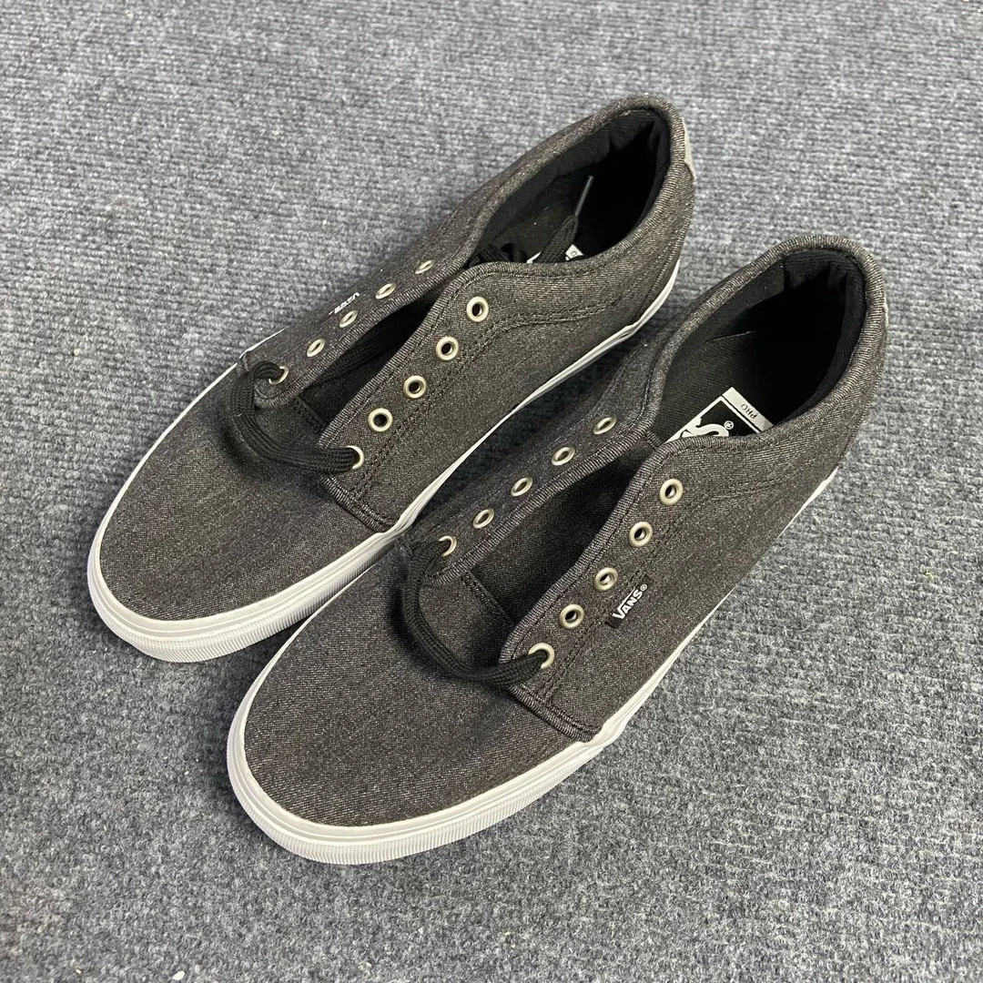 45码 Vans 舒适百搭 防滑耐磨 低帮 板鞋 灰色 配盒 GTJ24B
