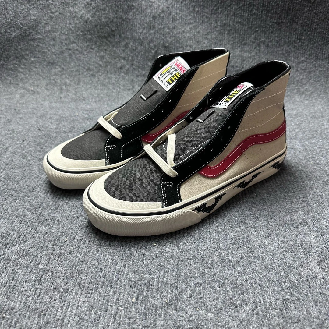vans SK8 Decon SF 高帮帆布鞋 灰黑色 配盒 MV12U4