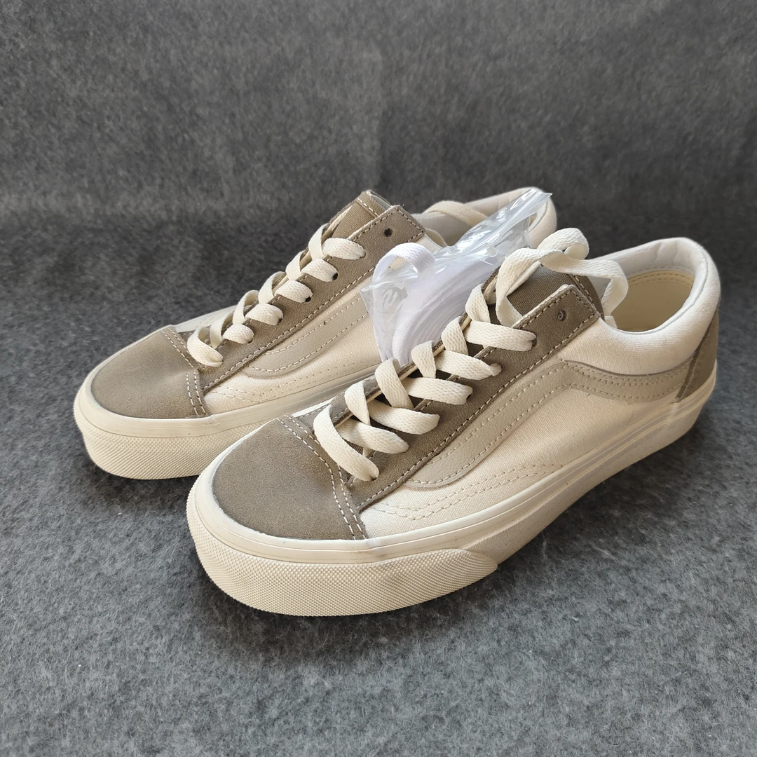 35码 Vans OS 灰绿低帮板鞋 配盒 4F6CNK