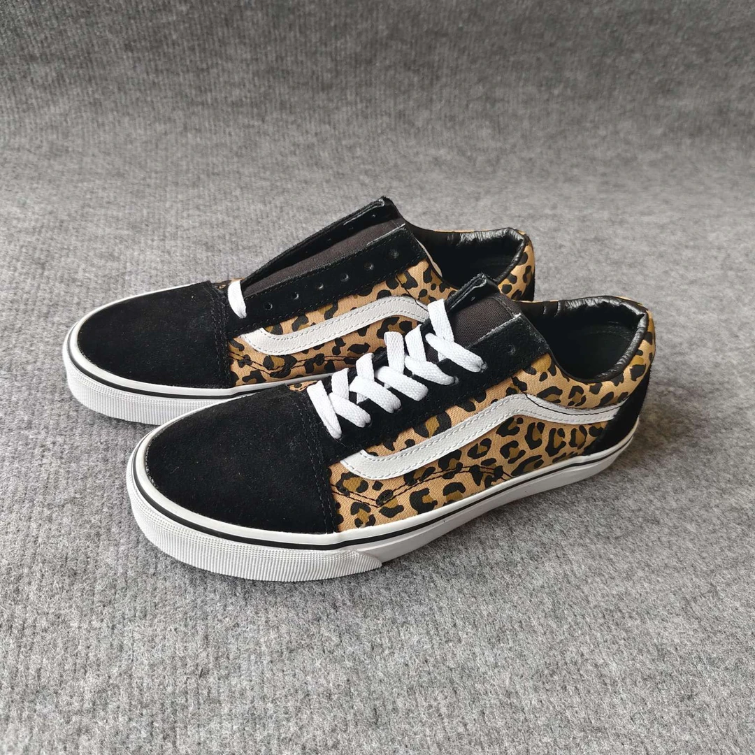 38码 Vans Old Skool 黑棕 低帮板鞋 配盒CR5CJK