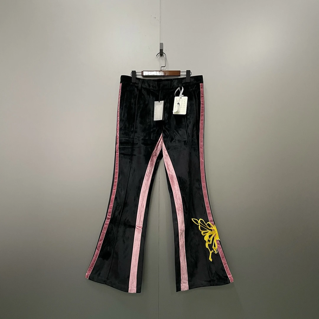 （jp）一口价 DMC 黑粉拼接蝴蝶刺绣长裤 尺码可选/全新/公价599