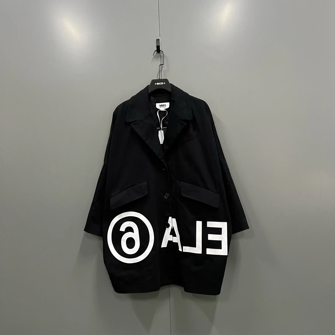(jp) 129 Maison Margiela 马吉拉 翻转字母印花大衣 40码/95新/