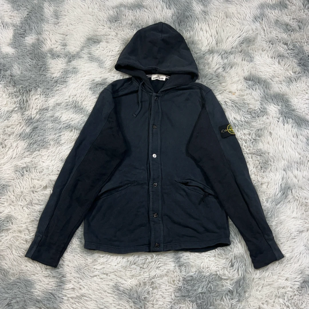 （pm） stone island 石头岛 连帽外套 95新 尺码m 衣长70 胸围 57