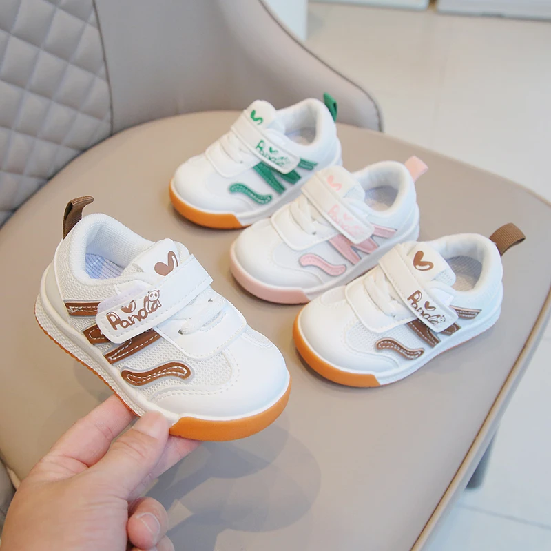 春秋时尚新款儿童学步鞋男童板鞋女宝宝休闲鞋幼儿园小童鞋透气