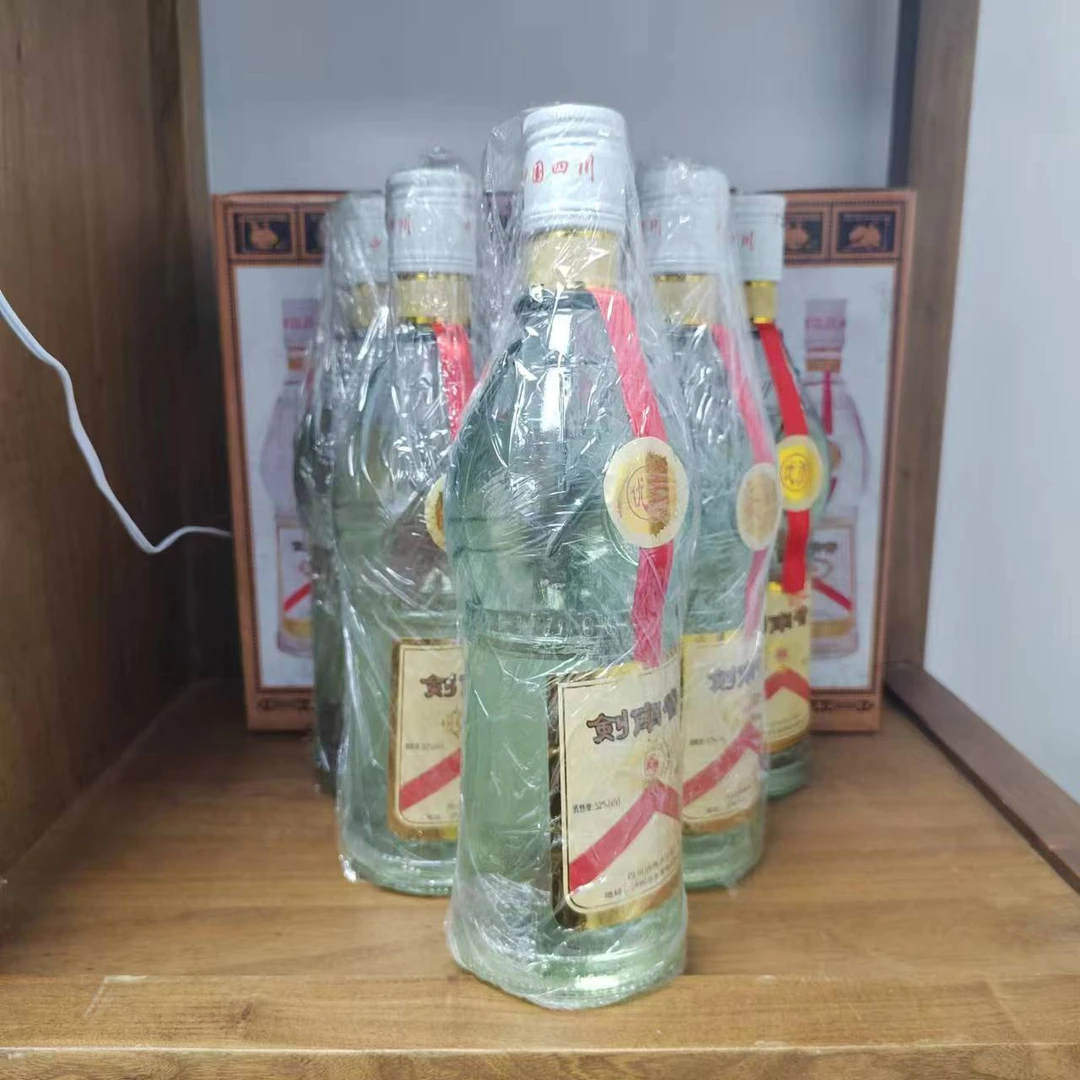 suren/俗人02 经典川酒 白盖莲花瓶 浓香52度 500ml 1箱6瓶52度