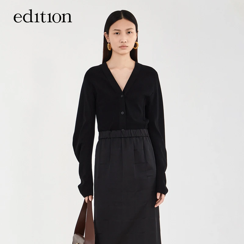 【赵老板专属】edition香蕉袖毛织外套针织开衫#EBB3CAR009