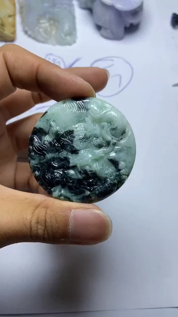 【闪购商品】翡翠颈饰未镶嵌翡翠 有瑕疵仔细听主播讲解