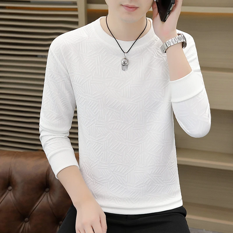 卫衣男士春秋季新款潮流休闲长袖上衣男装秋装圆领套头打底衫爆款