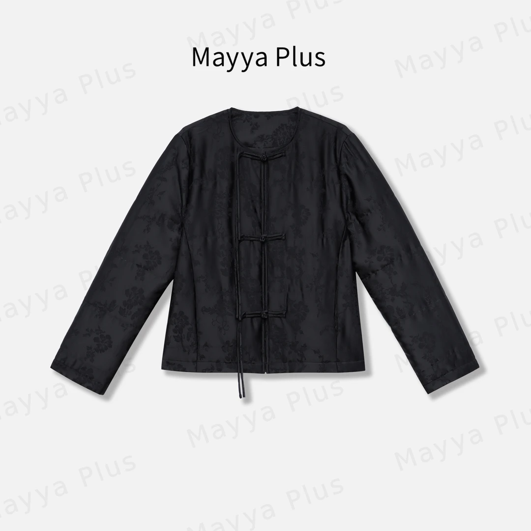 【长安令】Mayya Plus麦芽定制轻奢气质显瘦百搭款棉衣32446922