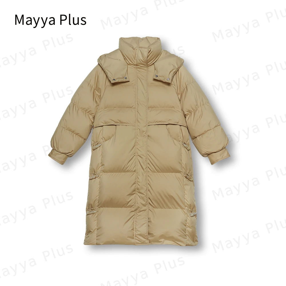 【雪顶泡芙】Mayya Plus时尚新品气质显瘦轻奢轻暖感羽绒服32348166