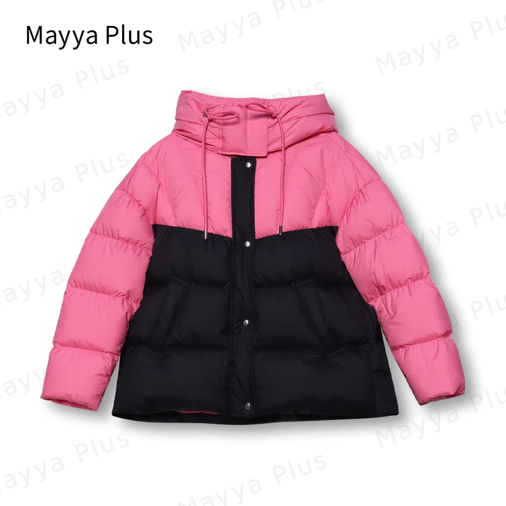 【紫气东来】Mayya Plus麦芽定制气质显瘦百搭轻暖感羽绒服32346006