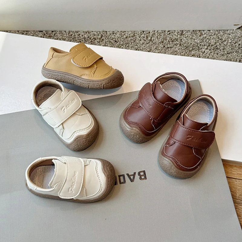 学步鞋春秋夏天新款韩范儿童鞋子男童皮鞋女童婴儿鞋小童软底防踢