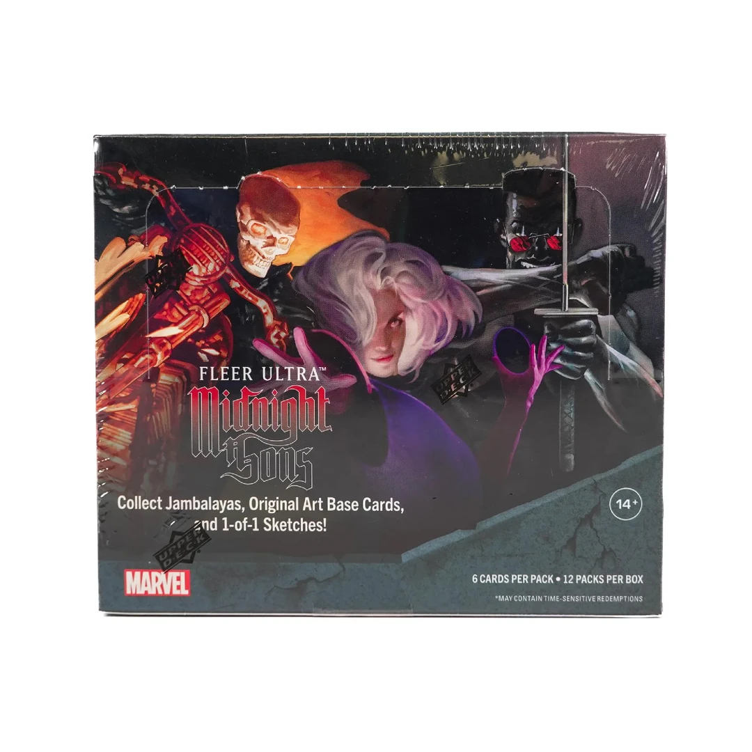 Marvel Fleer 午夜之子 Ultra Midnight Sons 集换式卡牌爱好盒
