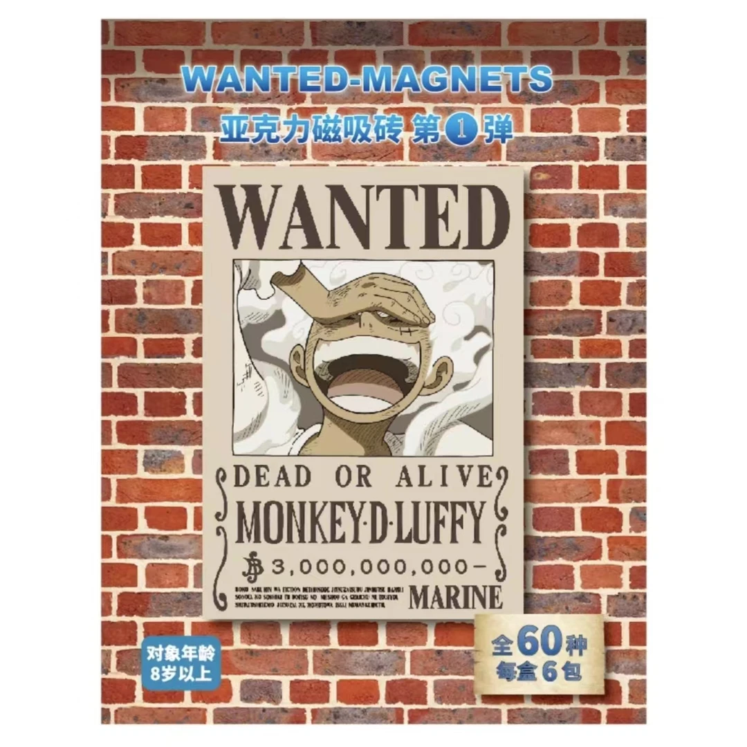 OnePiece Wanted 亚克力海报冰箱贴