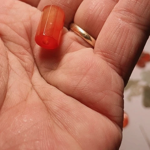 玛瑙/玉髓颈饰合金小*露