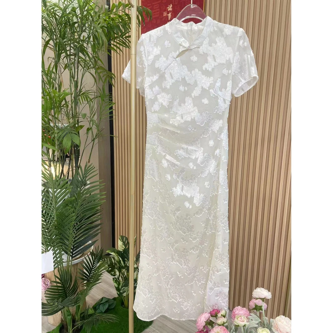 【婉婉定制】【其华】新中式气质时尚旗袍预CDX4QP262B